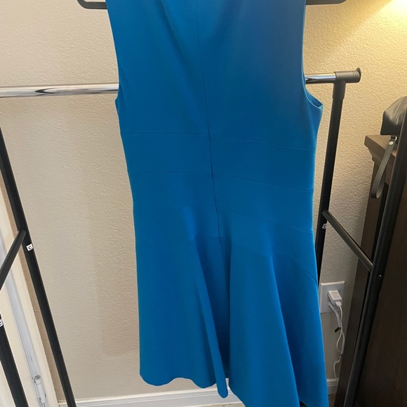 Turquoise new designer dress - Picture 3 of 4